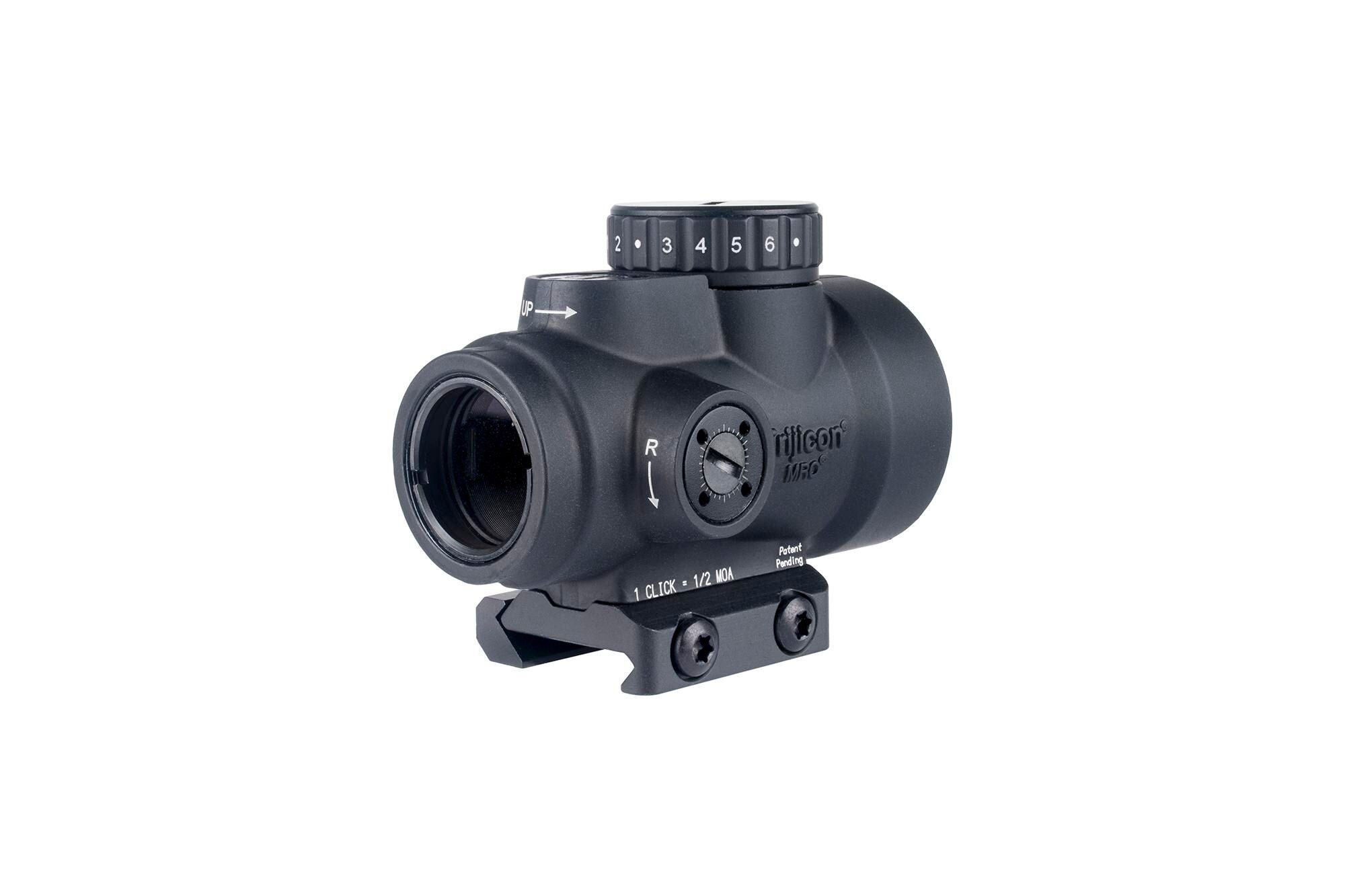 Trijicon MRO SD Red Dot Sight with Low Mount - 2 MOA - Green Reticle